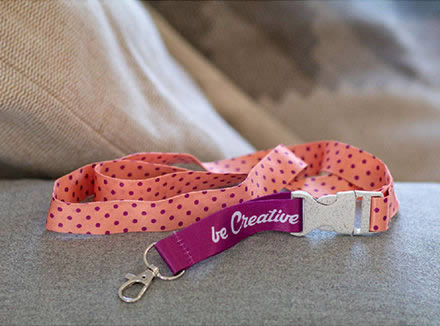 personalised eco friendly lanyards