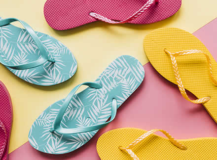 personalised flip flops