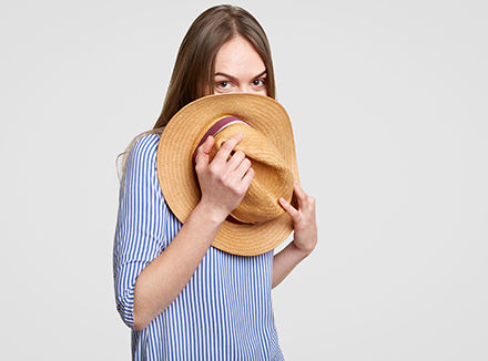 personalised straw hats