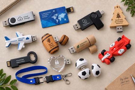 Chiavette USB personalizzate in vari modelli e materiali