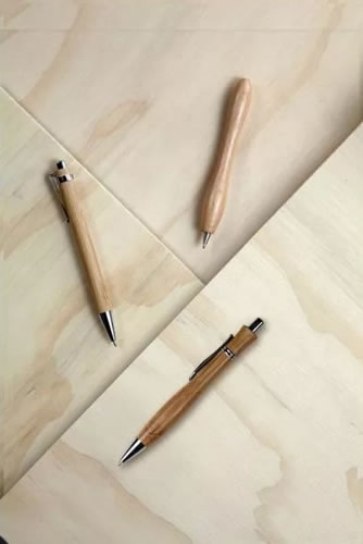 penne personalizzate in legno