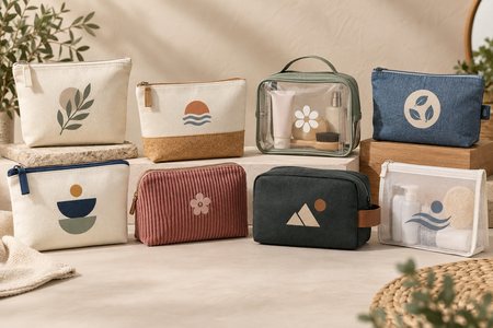 Pochette personalizzate in diversi modelli, colori e materiali