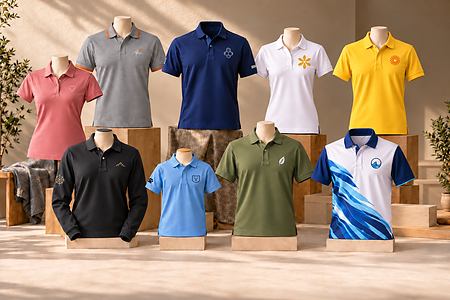 Polo personalizzate in diversi modelli, colori e finiture