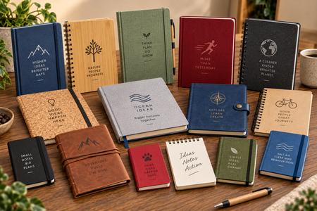 Taccuini e quaderni personalizzati in vari modelli, colori e formati