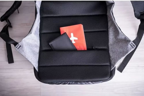 zaini antitaccheggio personalizzati
