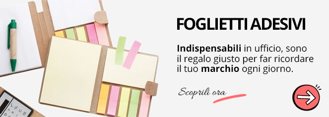 Foglietti adesivi personalizzati
