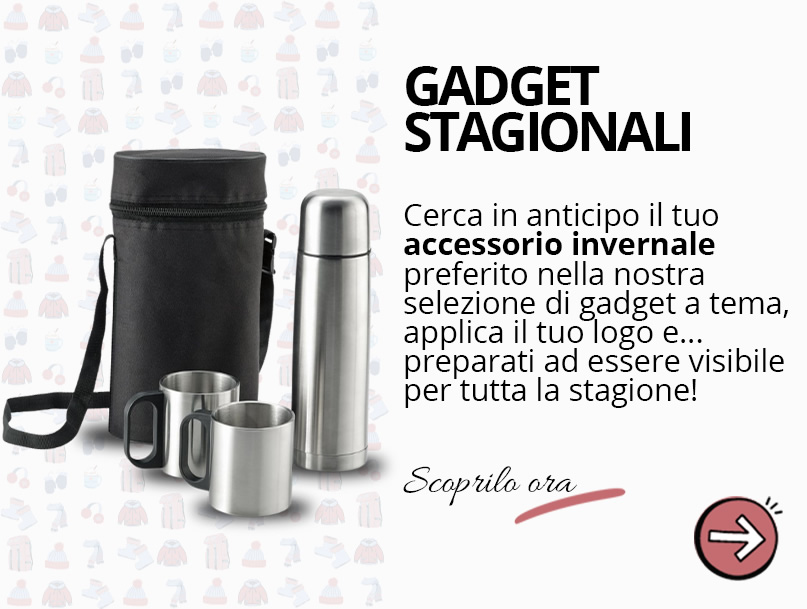 Gadget invernali personalizzati