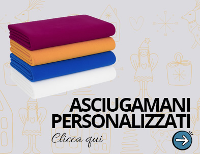 Asciugamani personalizzati