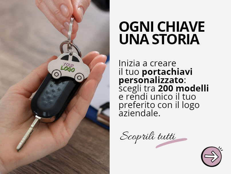Portachiavi personalizzati