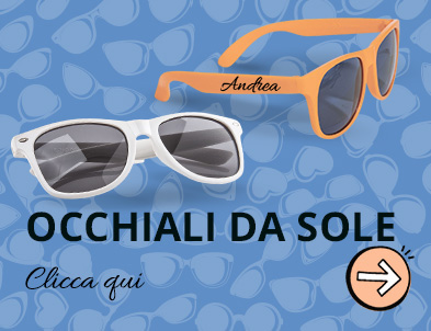 Occhiali da sole personalizzati