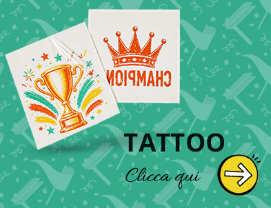 Tatuaggi temporanei personalizzati