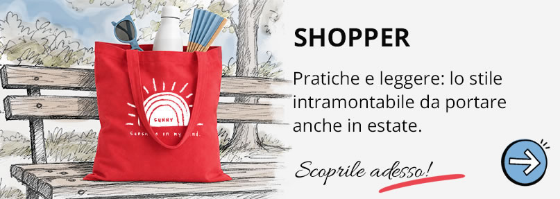 Borse shopper personalizzate