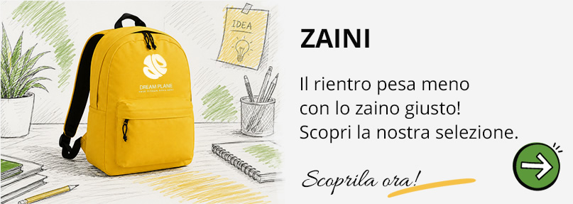 Zaini personalizzati