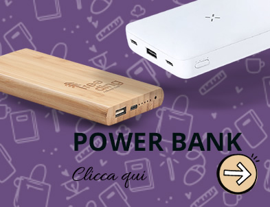 Power bank personalizzati