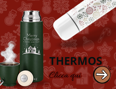 Thermos personalizzati